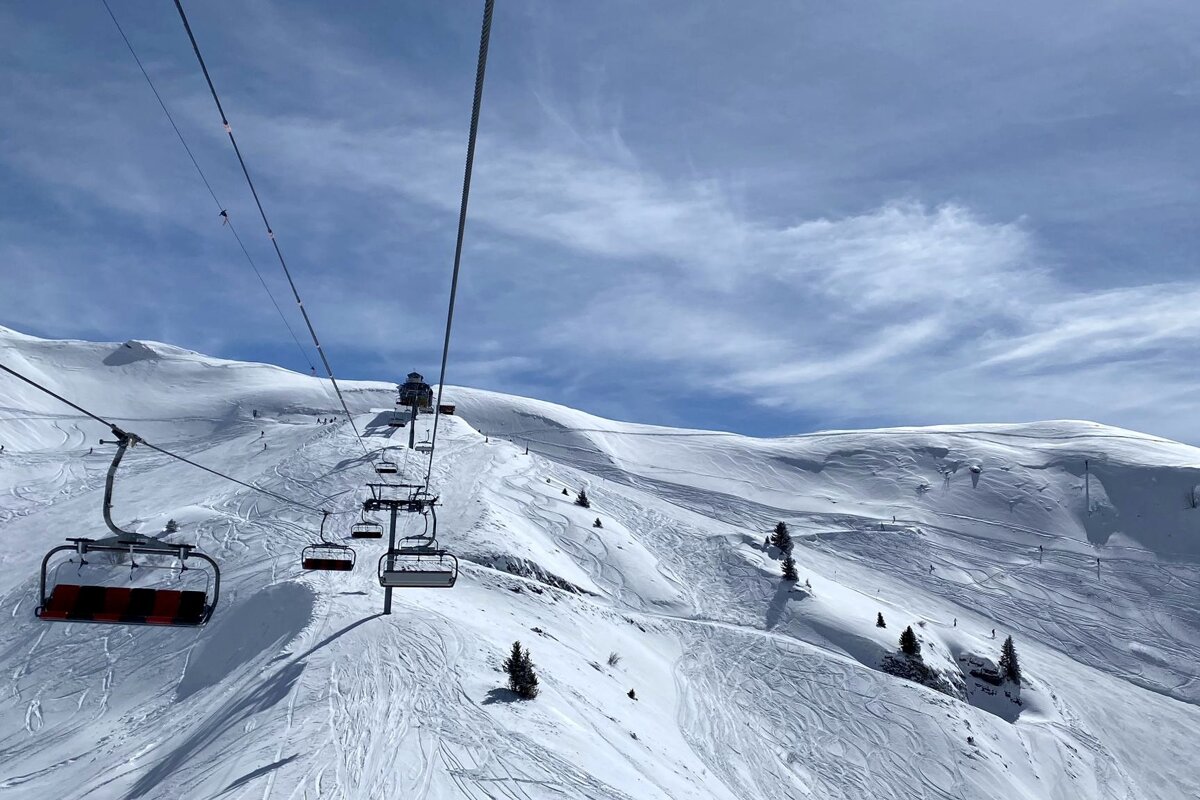 Snow conditions this week in Morzine