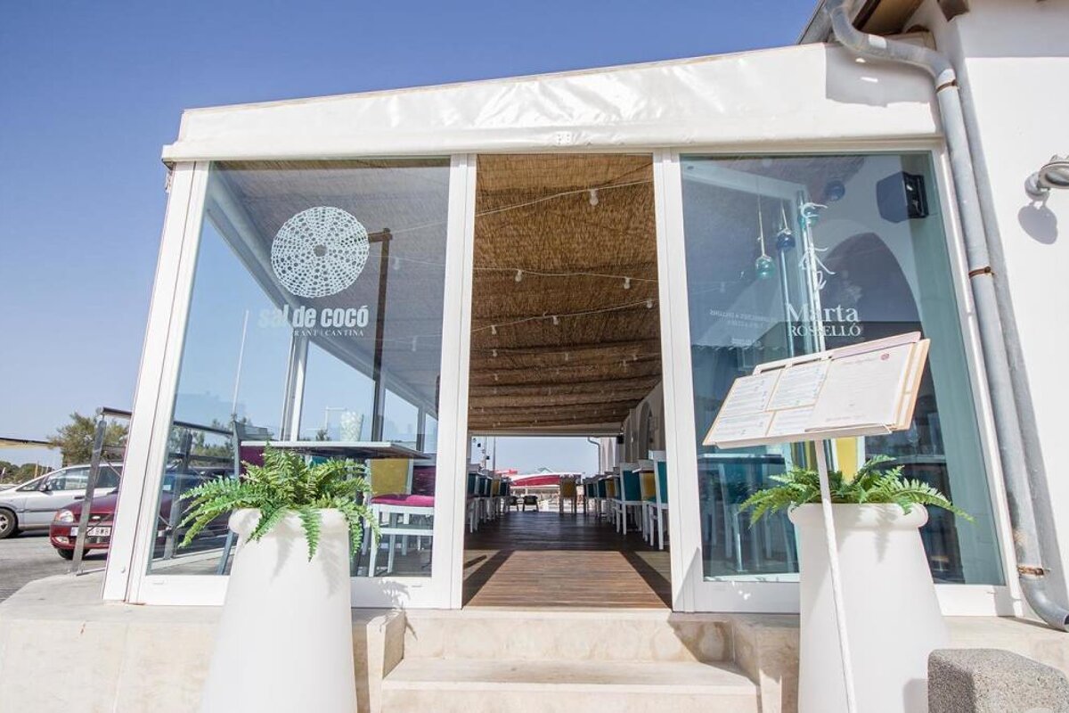 Sal de Coco Restaurant, Colonia de Sant Jordi restaurant terrasse