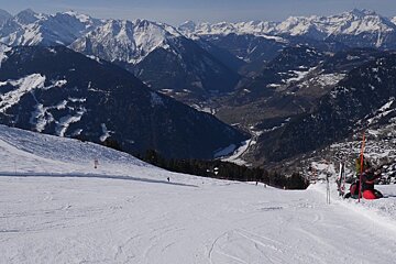 a piste in verbier