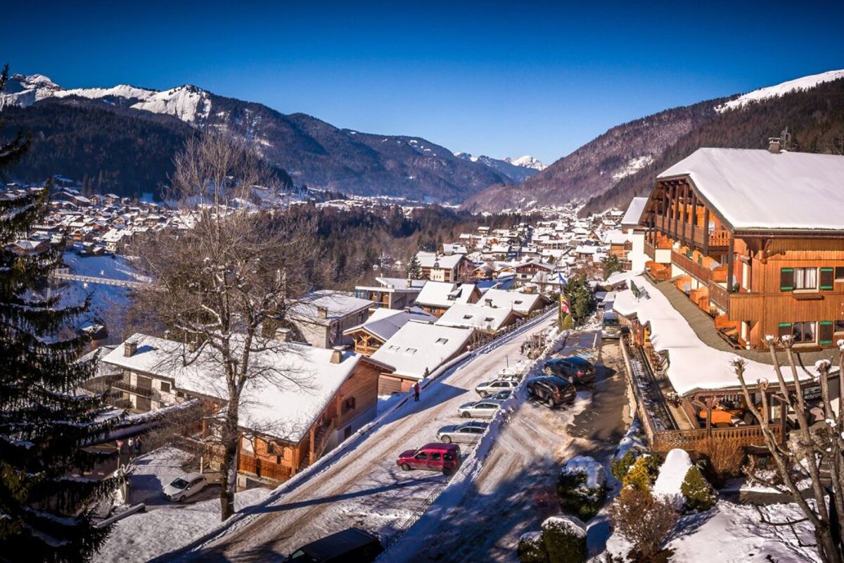 Le Dahu Hotel, Morzine exterior