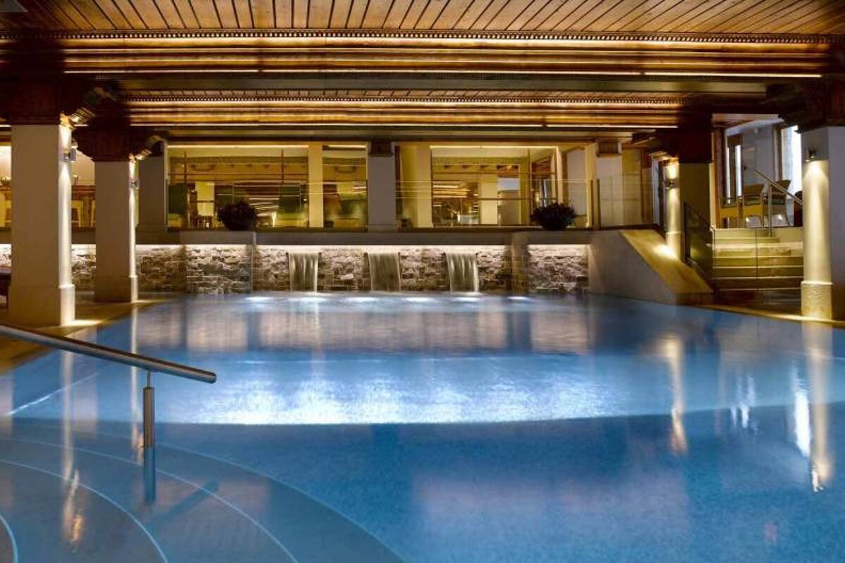 Les Airelles Hotel, Courchevel pool