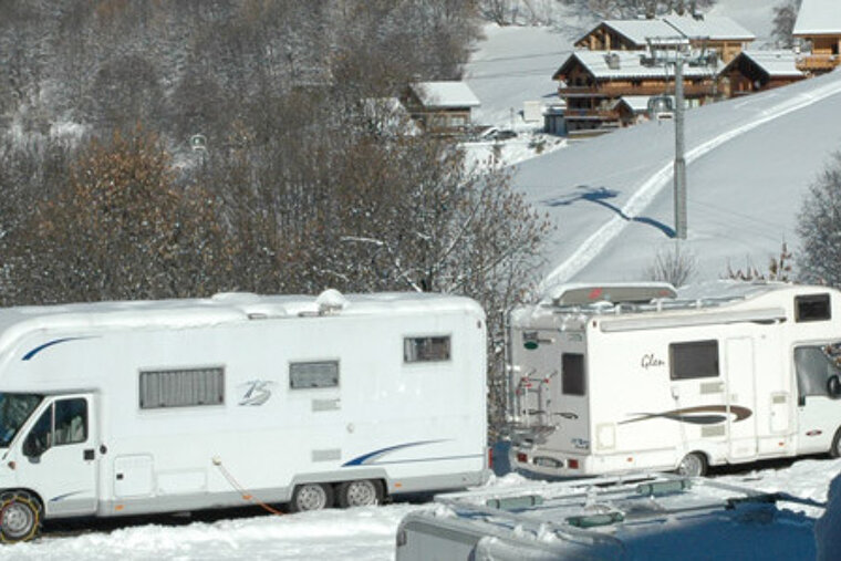 Motorhome Caravaneige le Martagon, Meribel Les Allues area