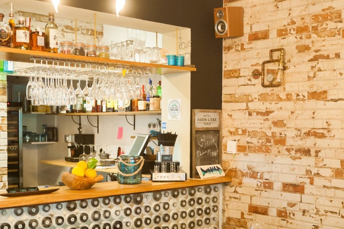 Blue Fish, Santa Eulalia interior