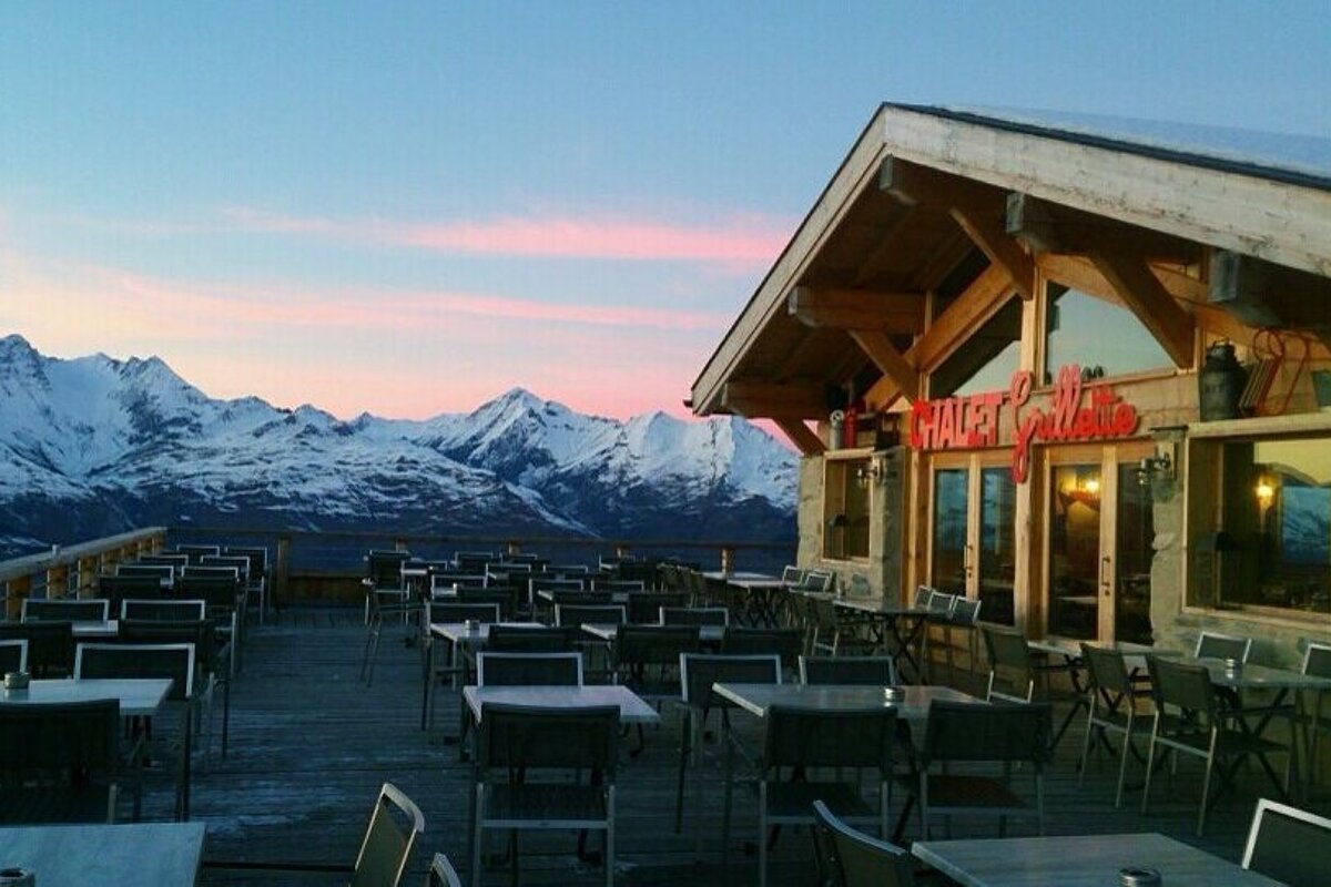 Chalet Grillette Restaurant, Les Arcs 1800 exterior