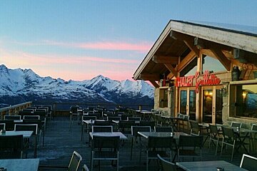 Chalet Grillette Restaurant, Les Arcs 1800 exterior