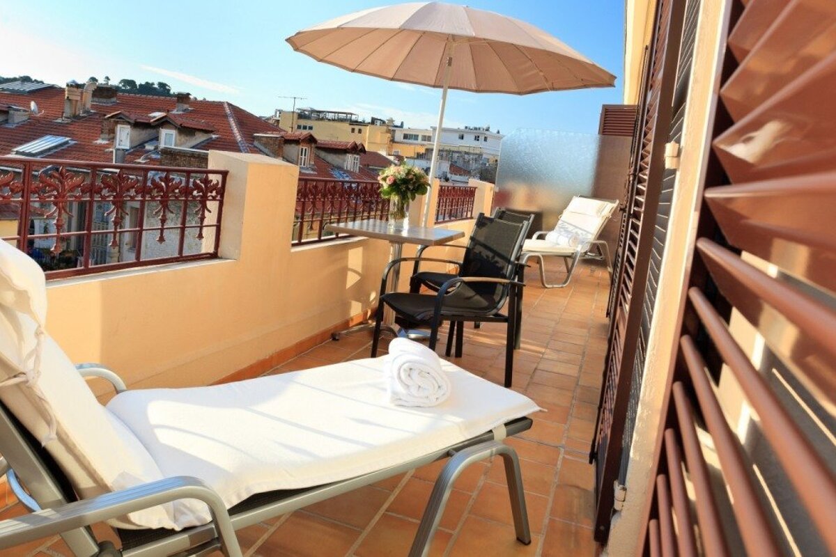 Massena Hotel, Nice balcony