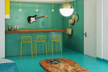 a picture of a hotel suite at Santos Dorado Suites Hotel, Playa d'en Bossa