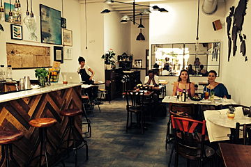 Locals Only Restaurant, Ibiza Town interior