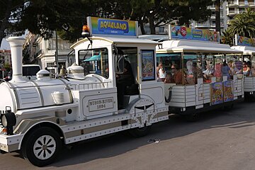 image of a mini train