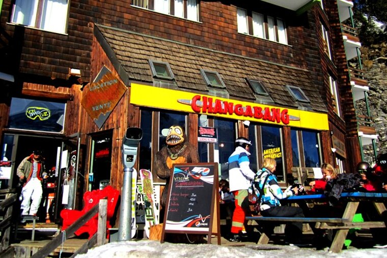 Changabang Snack Restaurant, Avoriaz exterior