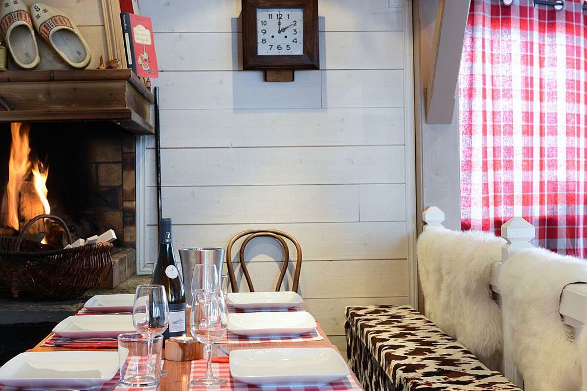 La Maison de Savoy Restaurant, Les Menuires interior