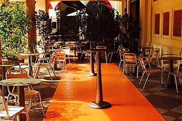 Le Comptoir Restaurant, Monaco restaurant terrasse