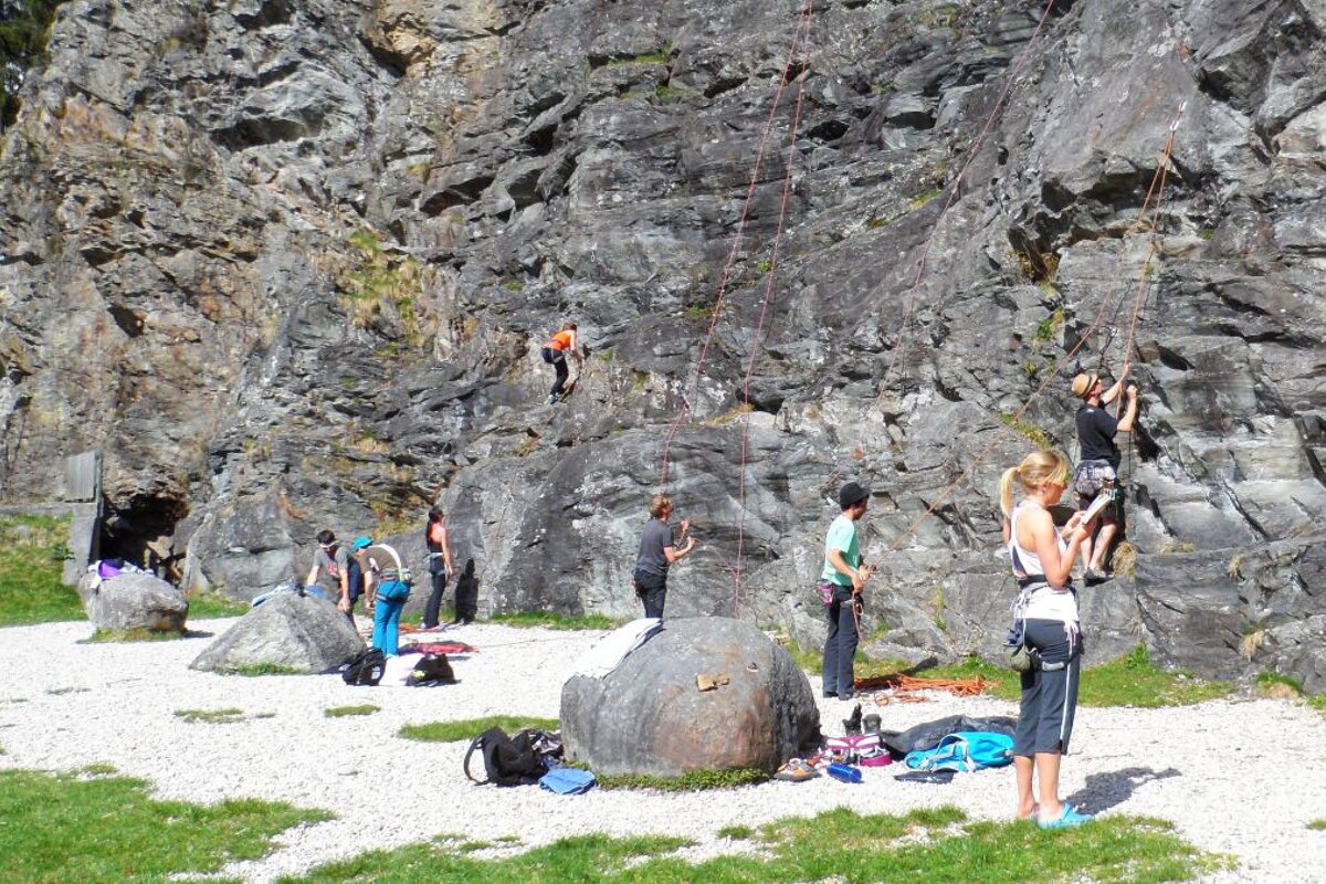 Rock Climbing in Servoz