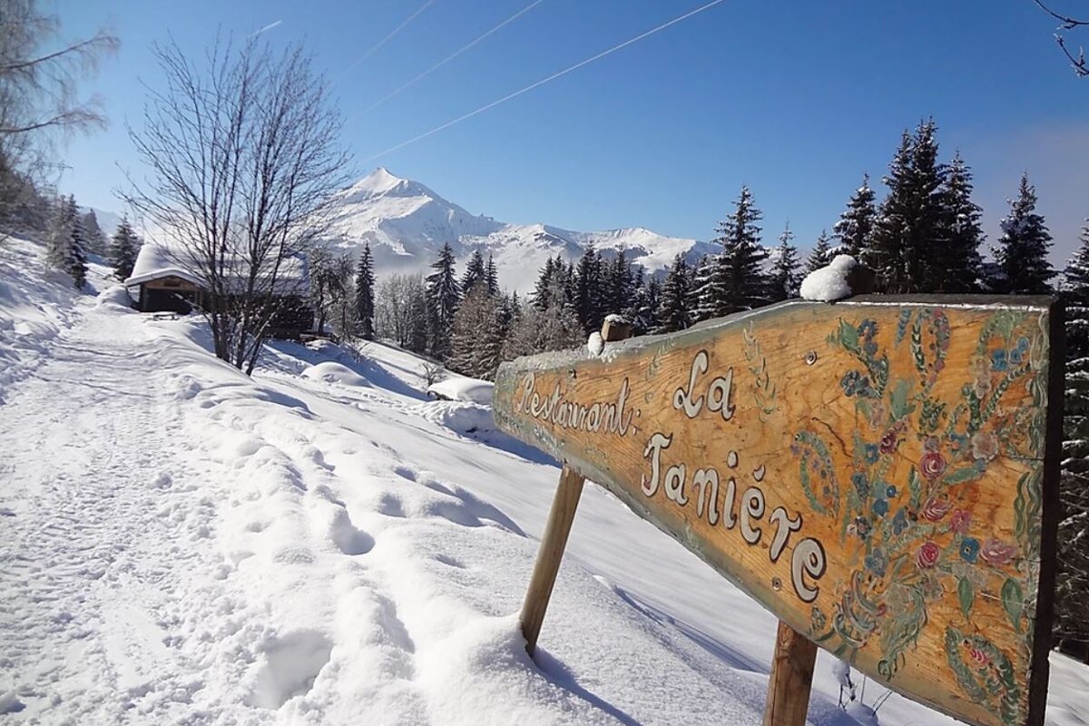 La Taniere Mountain Restaurant, Les Houches/St Gervais exterior