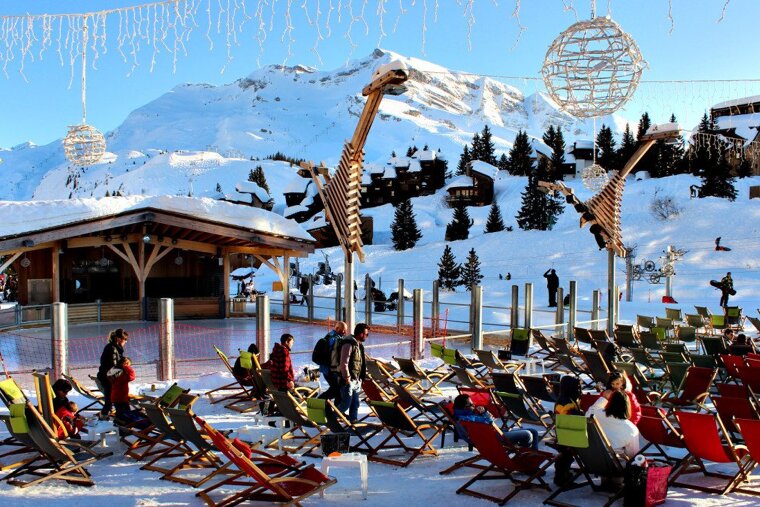 Le Fantastic Bar, Avoriaz terrace