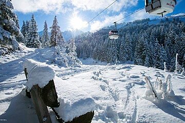 Pre-season skiing in Courchevel this week