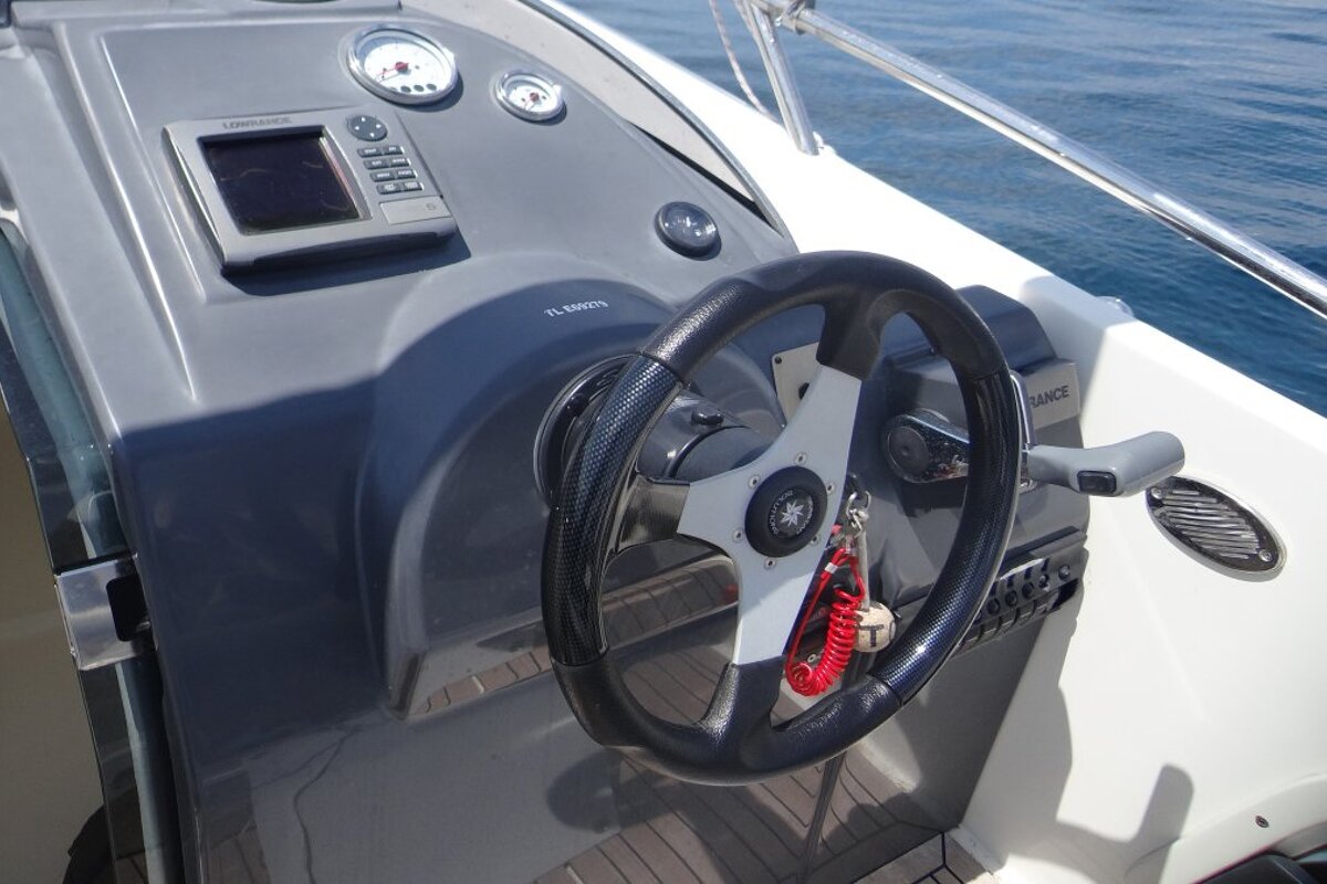 10 Person Motor Boat,  cockpit