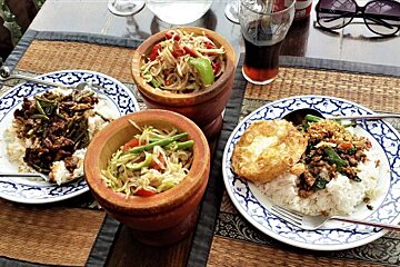 Le Mai Thai Restaurant, Juan les Pins style of cuisine