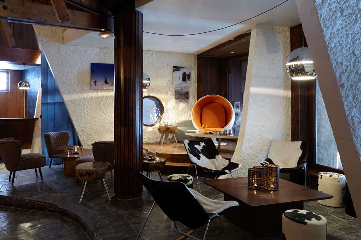 Les Dromonts Hotel, Avoriaz bar