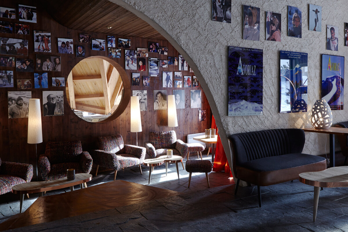 Les Dromonts Hotel, Avoriaz bar