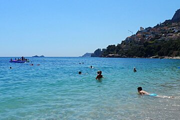 Plage du Golfe Bleu Beach, Roquebrune