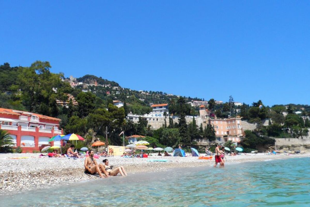 Plage du Golfe Bleu Beach, Roquebrune