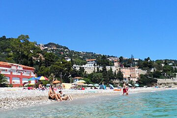 Plage du Golfe Bleu Beach, Roquebrune