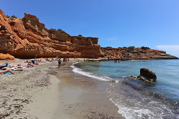 sa caleta beach south ibiza