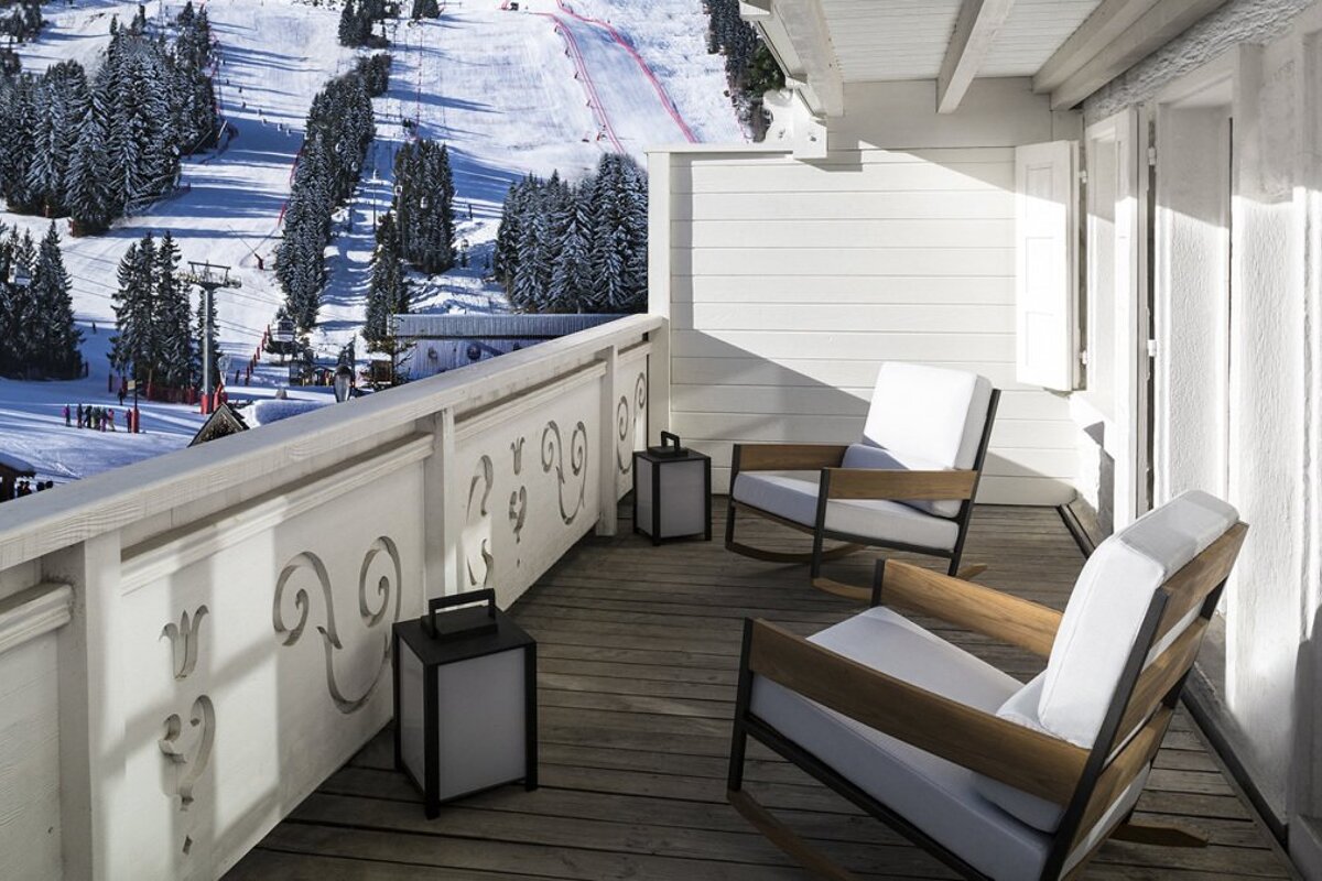 White 1921 Courchevel, Courchevel 1850 terrace
