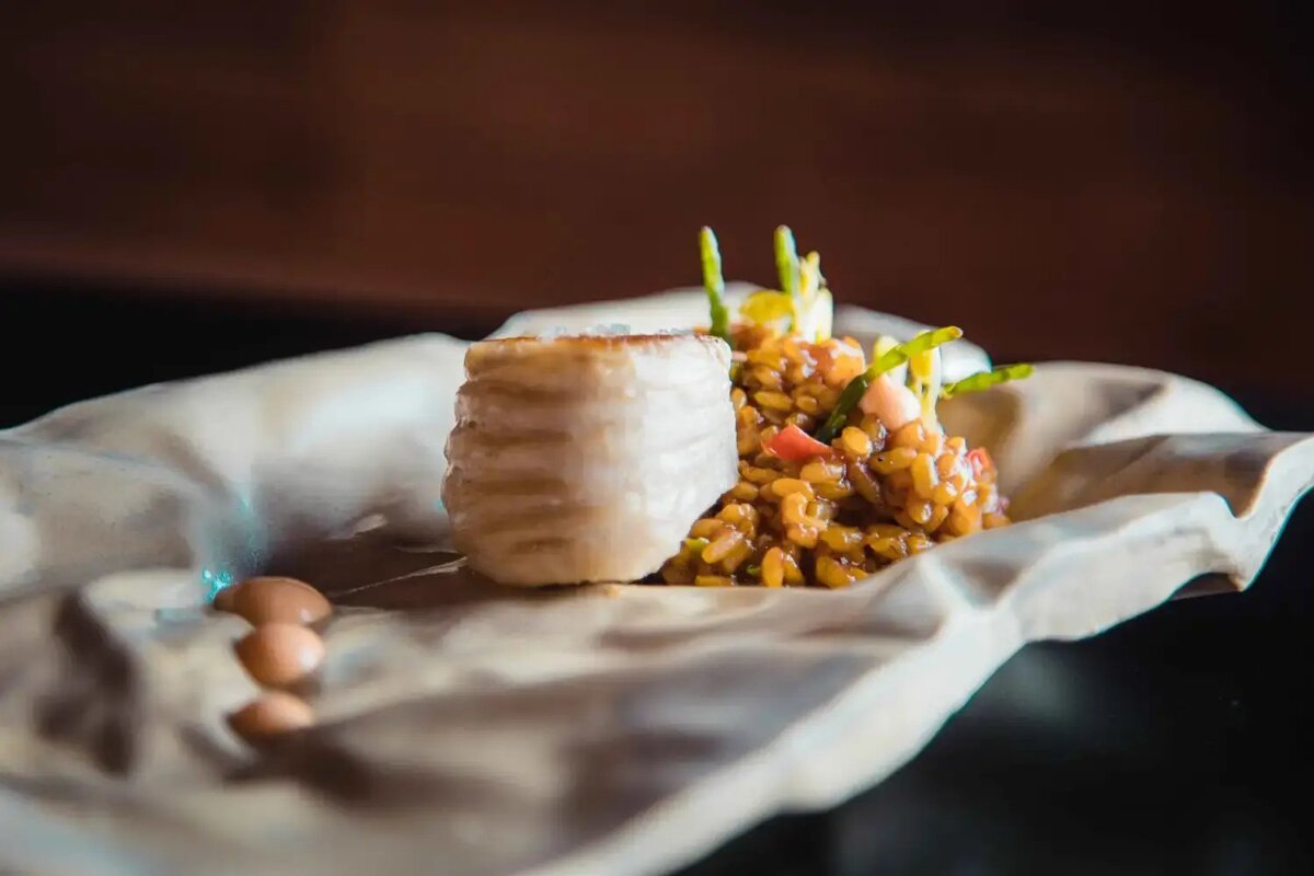 dish at C'an Pintxo restaurant