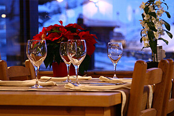 La Table des Flocons, Courchevel Village interior