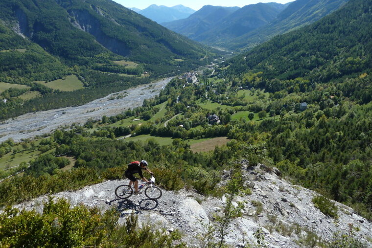 Mountain Biking in Provence mountain biker