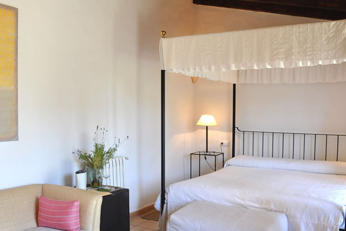 Son Siurana Finca Hotel, Alcudia double bedroom