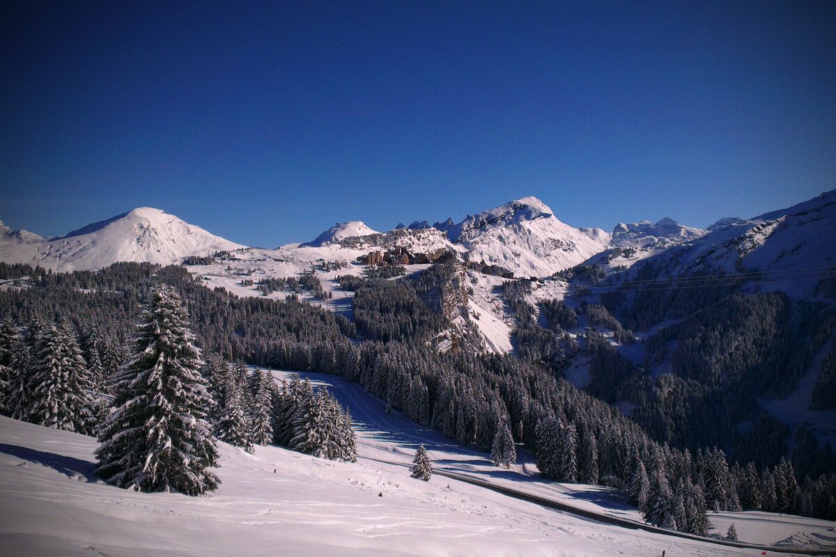Avoriaz in the Mountains
