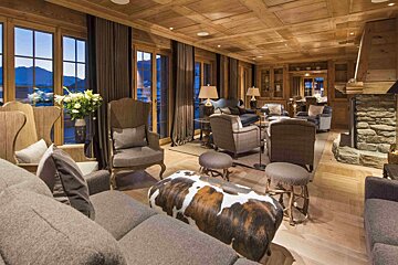 Chouqui Chalet, Verbier - Centre lounge