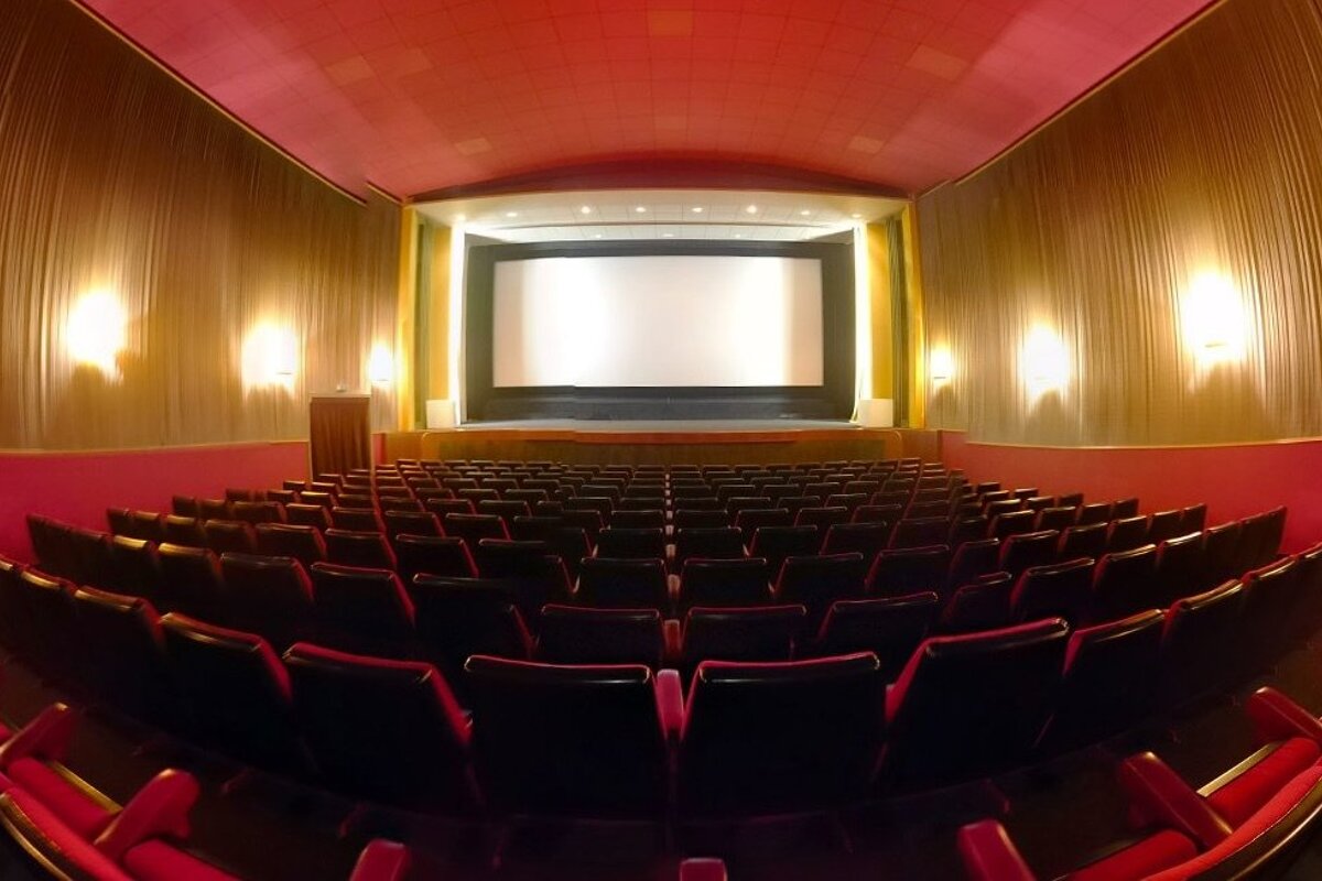 inside the Verbier cinema