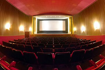 inside the Verbier cinema