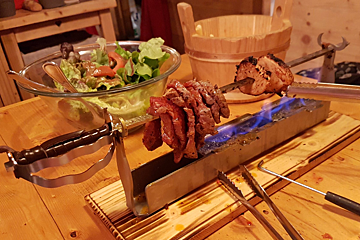 La Potinière Restaurant, Les Menuires style of cuisine