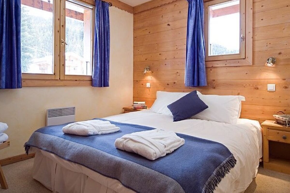 Le Torrent Chalet, La Tania double room