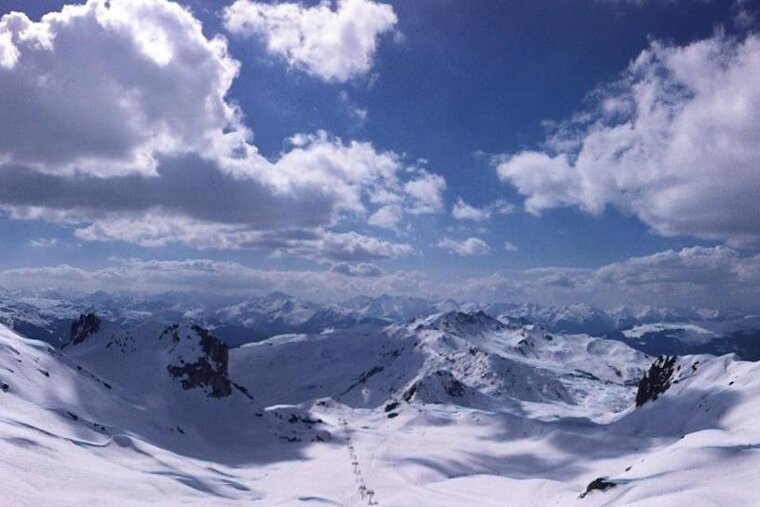 the view from Bellecote