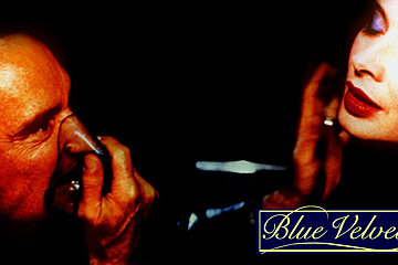 film poster for Blue velvet