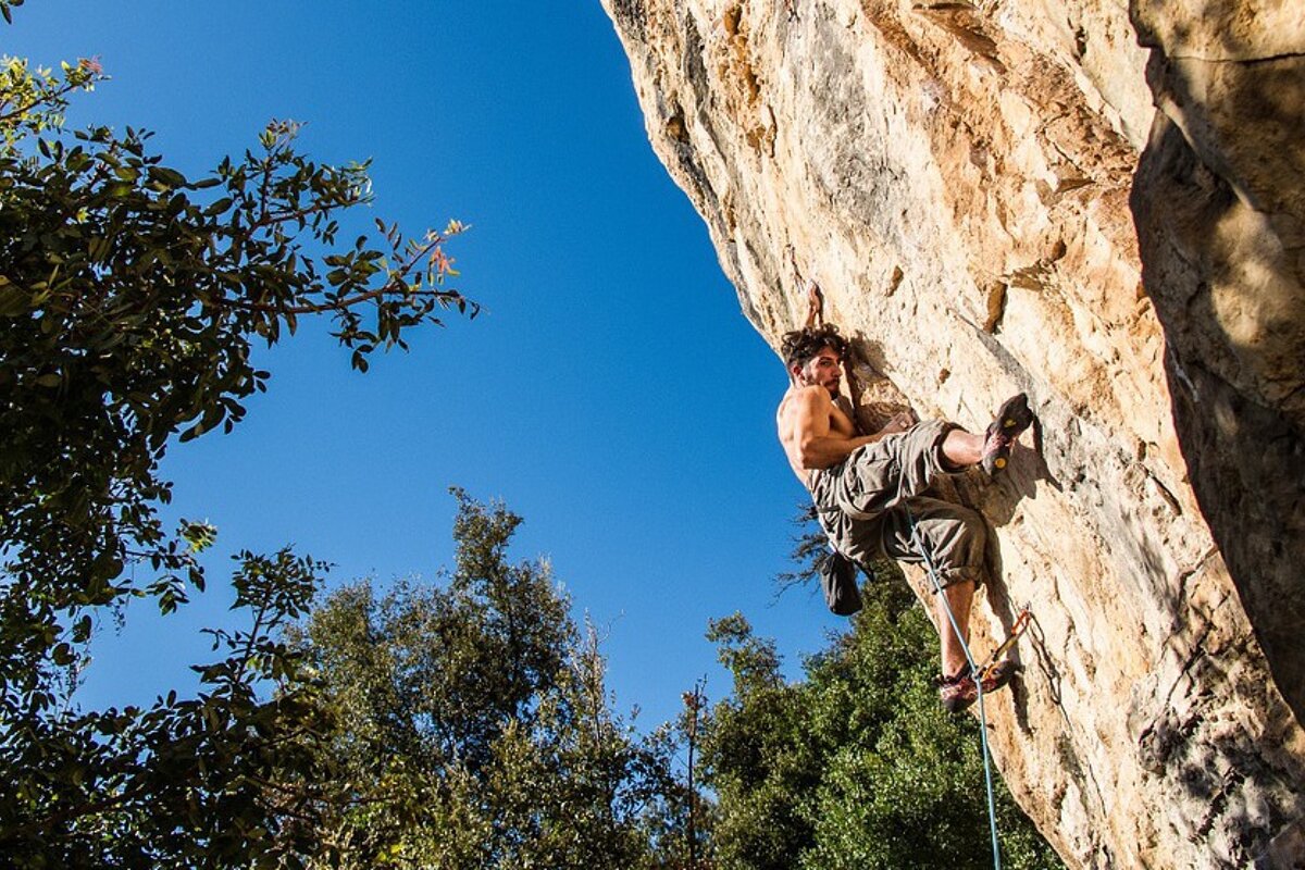 Climbing in Chamonix