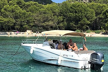 9 Person Motor Boat, Port de Pollenca (Puerto Pollensa)