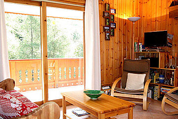 Alpage A8 Apartment, Mottaret living-room