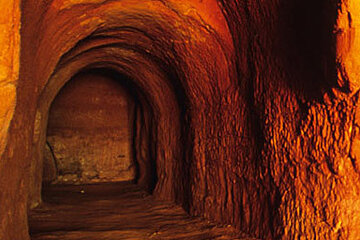 a mine in a provence village