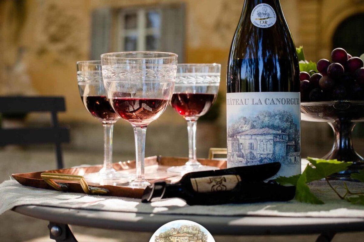 Chateau Le Canorgue Vineyard, Bonnieux