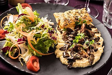 Le Matafan Restaurant, Belle Plagne style of cuisine