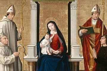 an old religious painting