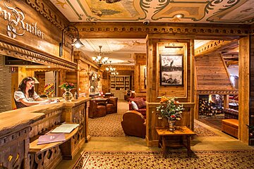 AlpenRuitor Hotel, Mottaret lobby