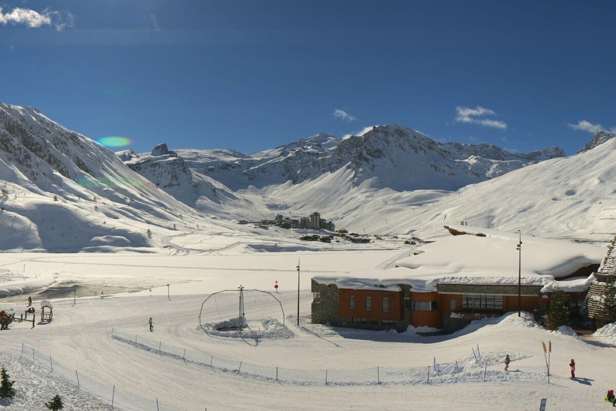 Image of Tignes le lac and Val Claret